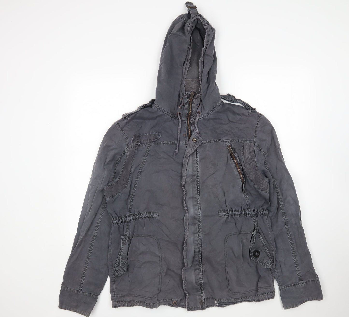 Womens UK Size L Crafted Grey Jacket