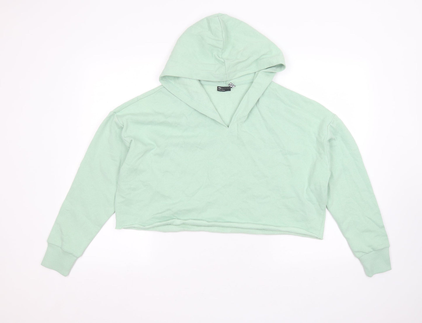 Womens UK Size 8 ASOS Green Pullover Hoodie