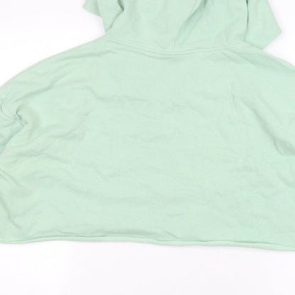 Womens UK Size 8 ASOS Green Pullover Hoodie