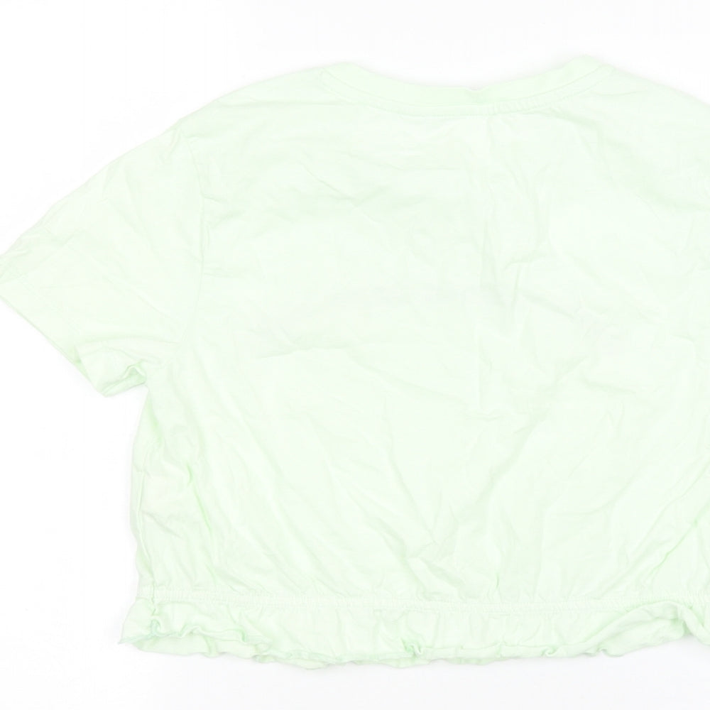 Primark Womens Green   Basic T-Shirt Size S