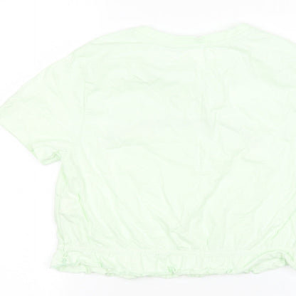Primark Womens Green   Basic T-Shirt Size S