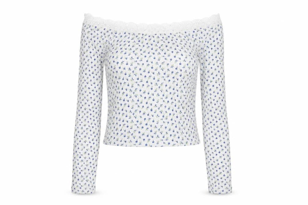 Womens UK Size 10 ASOS White Basic T-Shirt