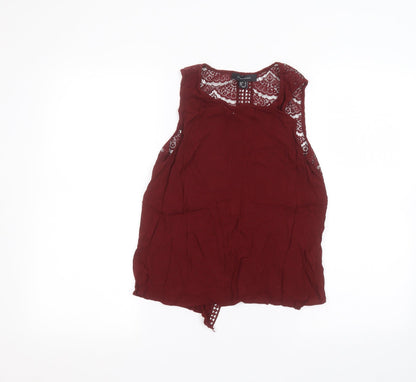 Atmosphere Womens Red   Basic Blouse Size 10