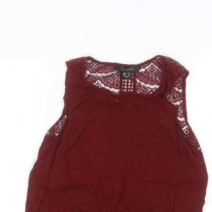 Atmosphere Womens Red   Basic Blouse Size 10