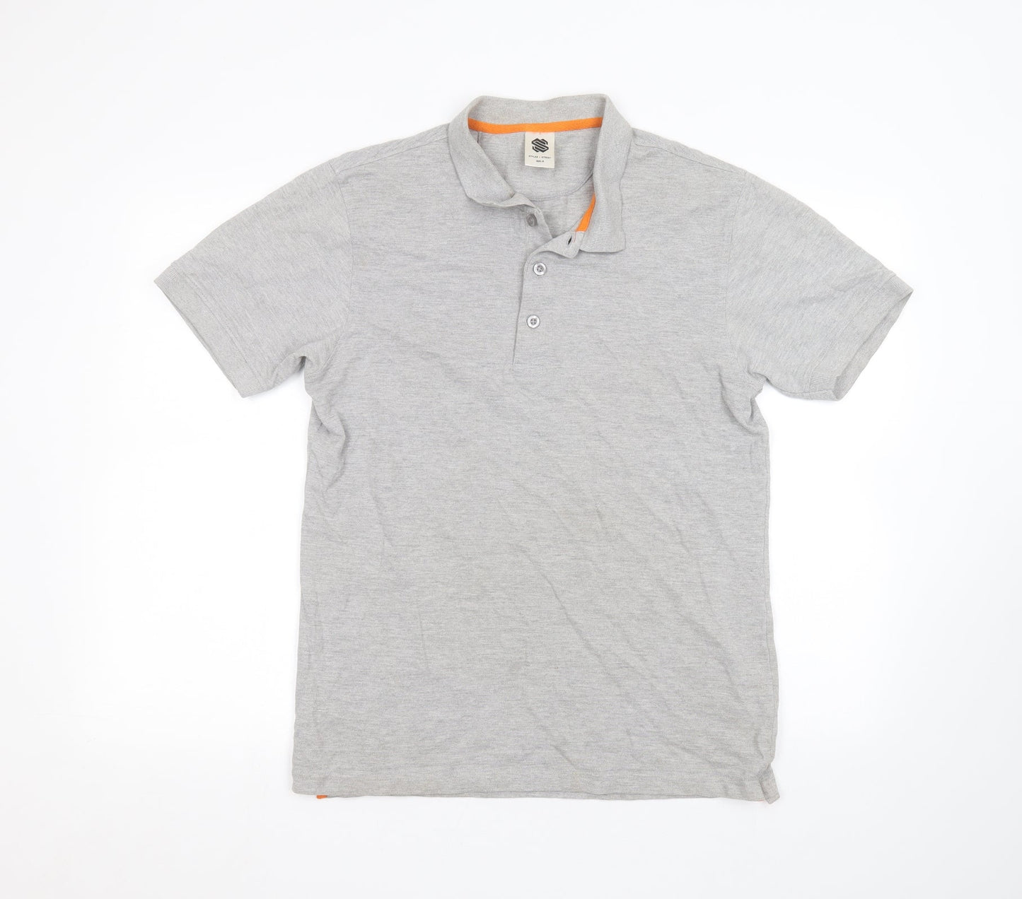 styler street Mens Grey    Polo Size M