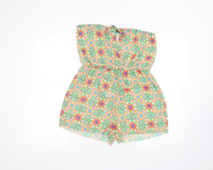 Boohoo Womens Green   Jumpsuit One-Piece Size M