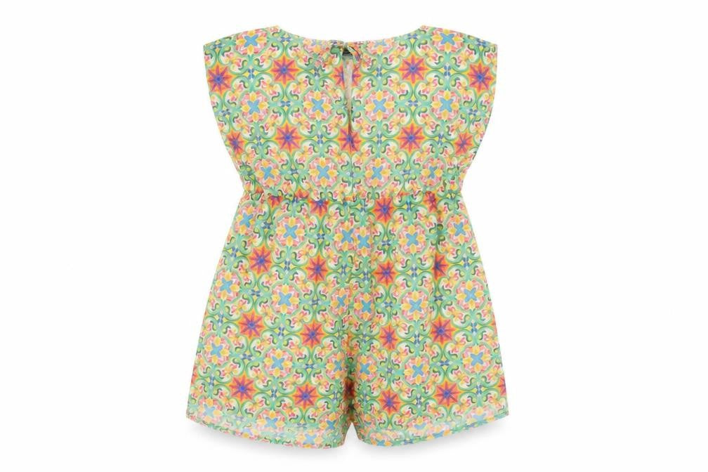 Womens UK Size M Boohoo One-Piece Green Jumpsuit