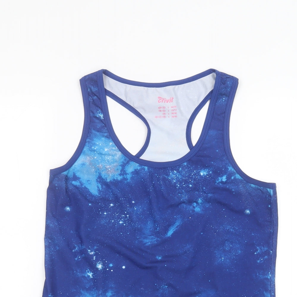 Crivit Womens Blue   Basic Tank Size S
