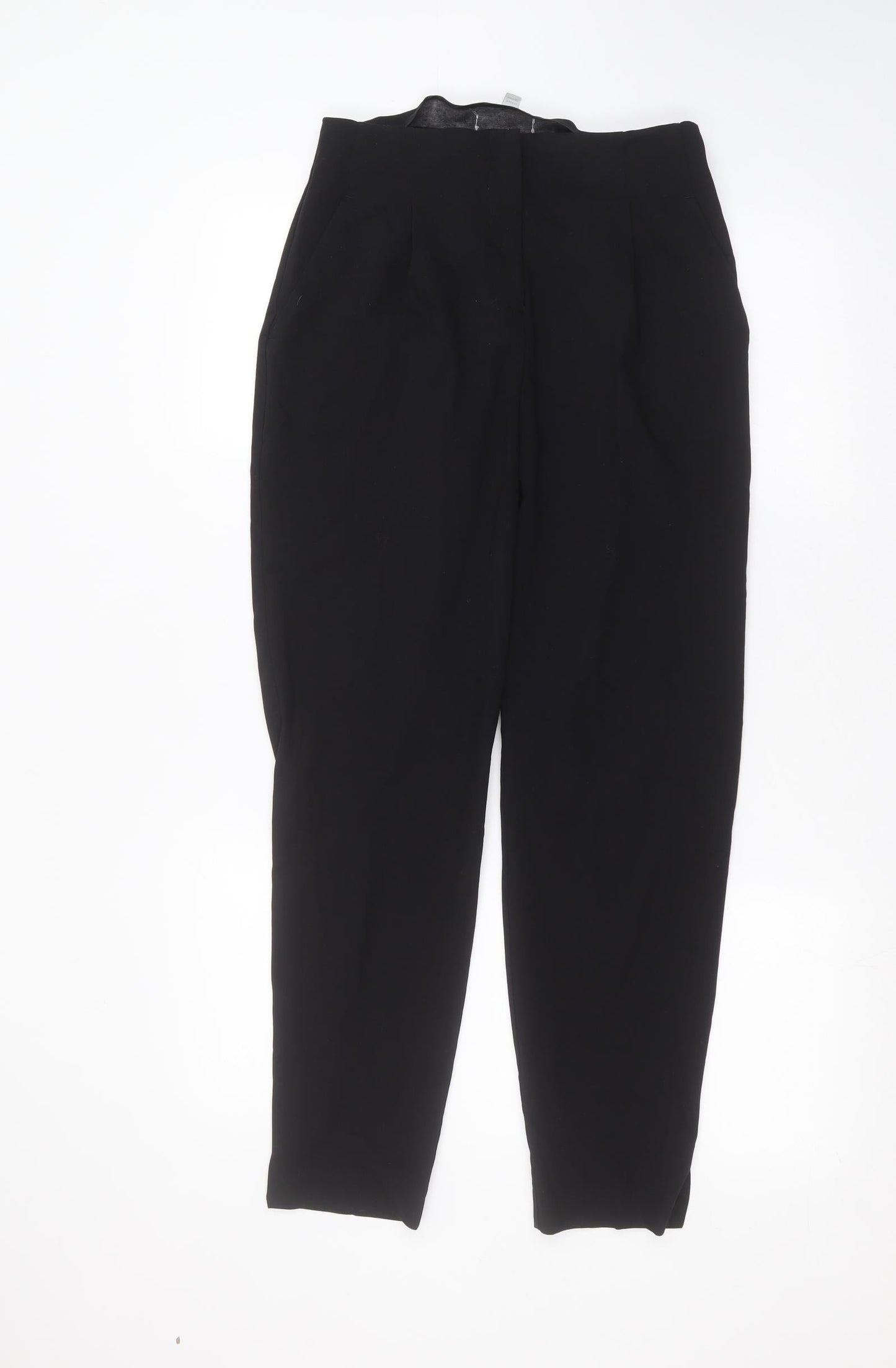 Womens UK Size 8 ASOS Regular Fit  Black Trousers