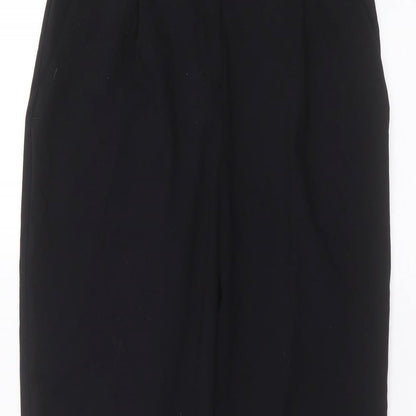 Womens UK Size 8 ASOS Regular Fit  Black Trousers