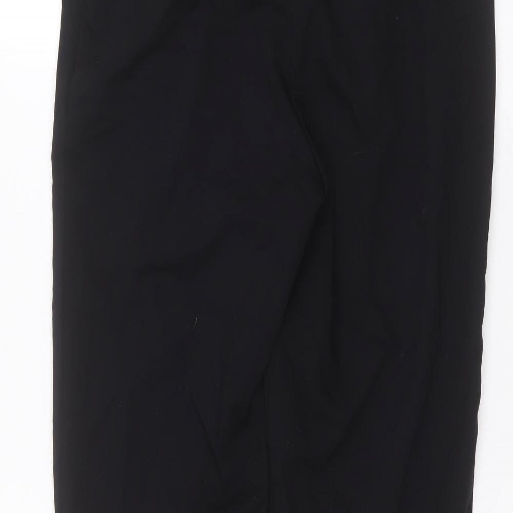 Womens UK Size 8 ASOS Regular Fit  Black Trousers