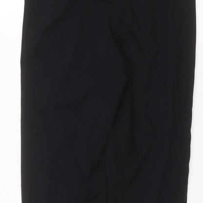 Womens UK Size 8 ASOS Regular Fit  Black Trousers