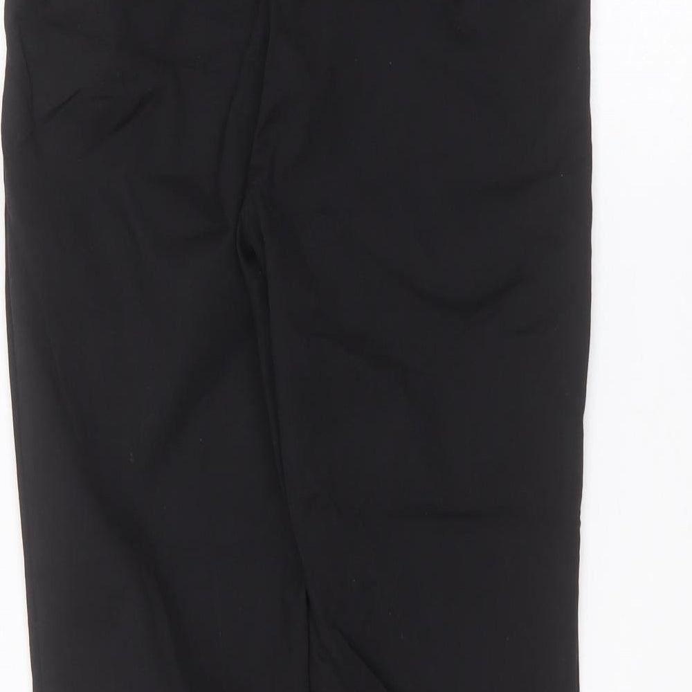 Womens UK Size S Zara Regular Fit  Black Trousers