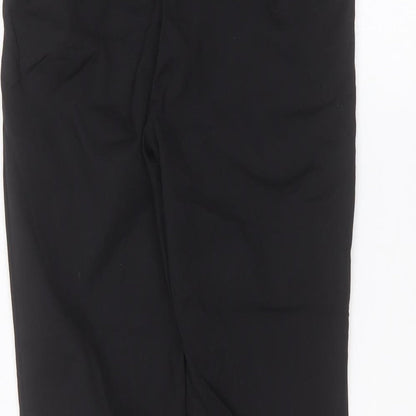 Womens UK Size S Zara Regular Fit  Black Trousers