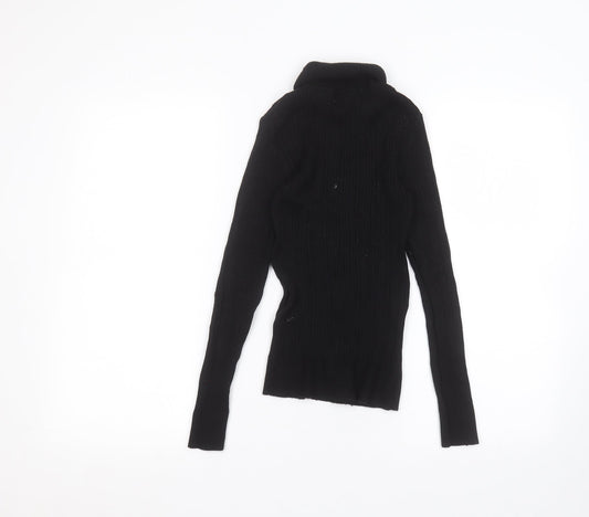 Primark Womens Black   Basic T-Shirt Size S