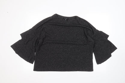 Womens UK Size L New Look Black Pullover Jumper