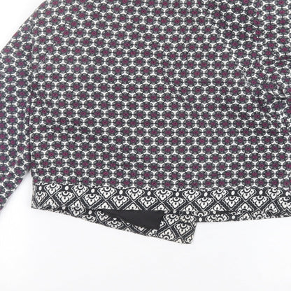 Atmosphere Womens White Floral  Jacket  Size 10