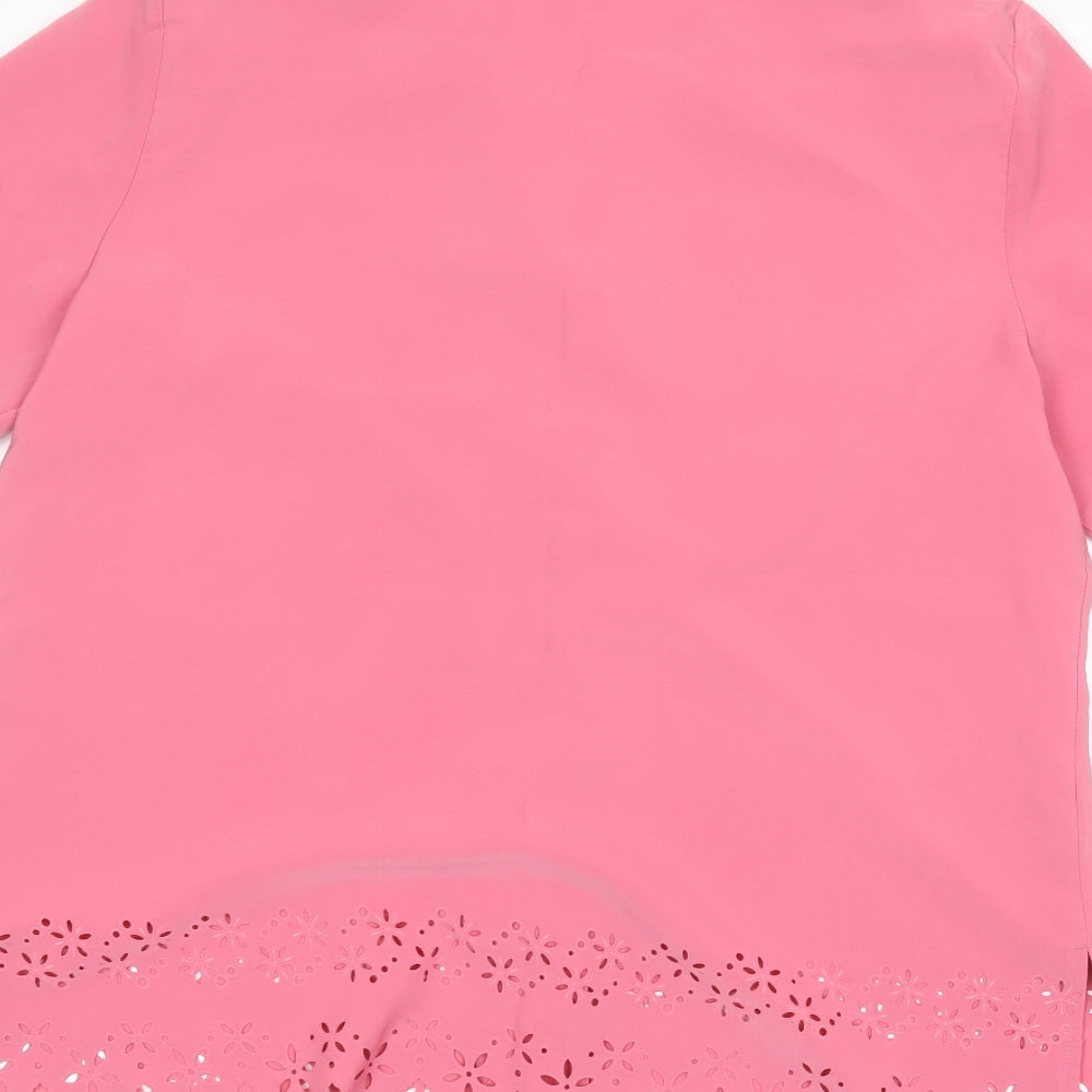 Womens UK Size 18 Preworn Pink Cardigan Jumper