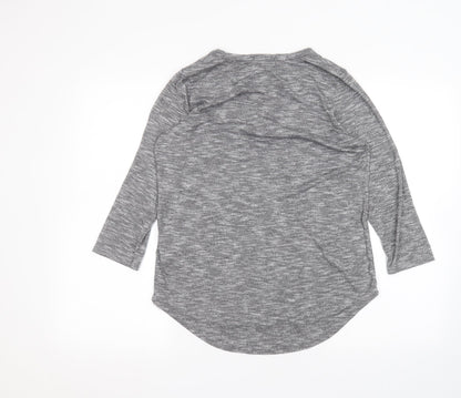 Matalan Womens Grey   Basic T-Shirt Size 14