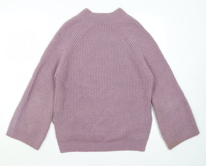 Primark Womens Purple   Pullover Jumper Size M