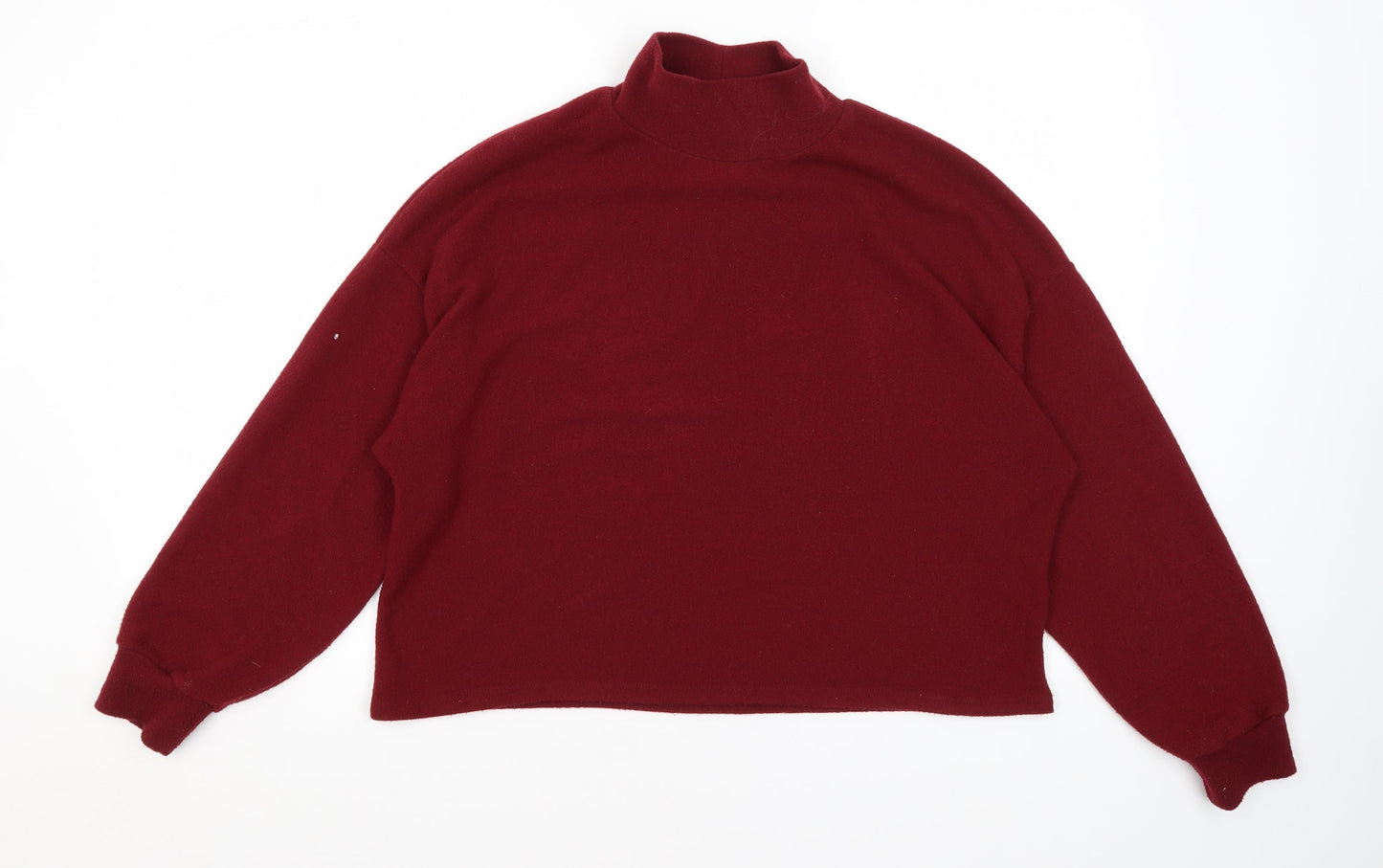 Womens UK Size S New Look Red Pullover Jumper