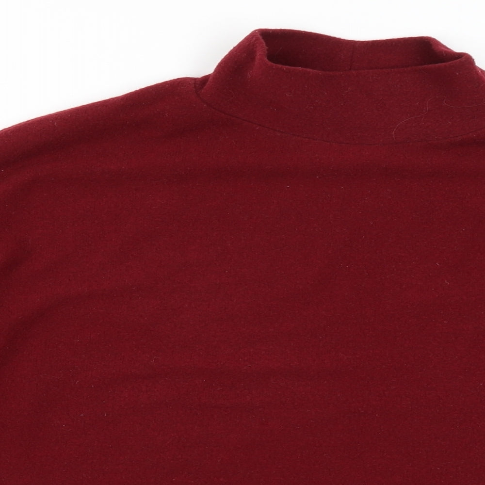 Womens UK Size S New Look Red Pullover Jumper