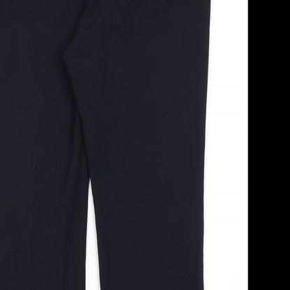 Bonmache Womens Blue  Polyester Trousers  Size 16 L26 in Regular
