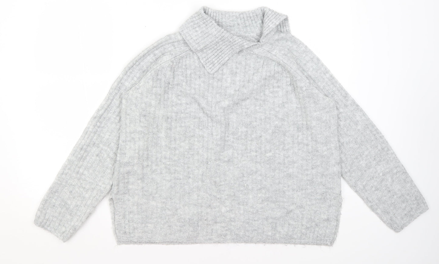 Womens UK Size 10 Very Grey Pullover Jumper