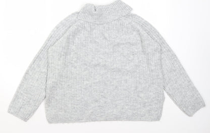 Womens UK Size 10 Very Grey Pullover Jumper