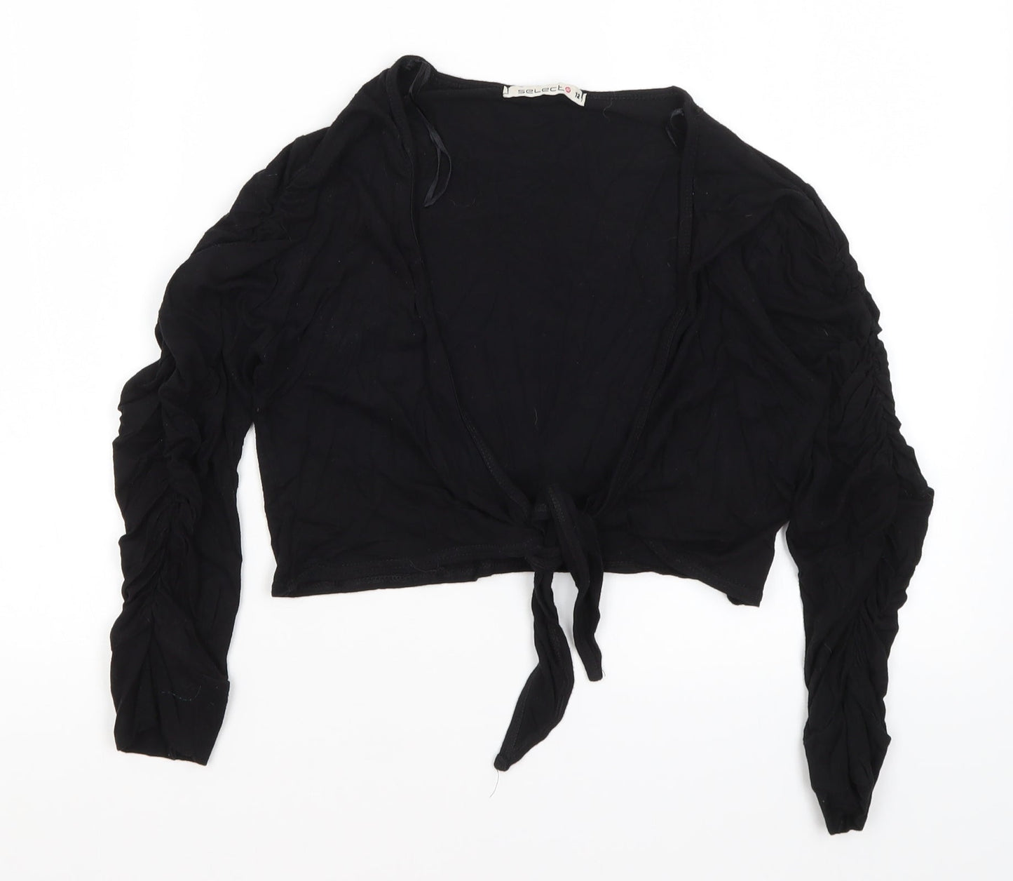 Womens UK Size 12 Select Black Shrug Jumper