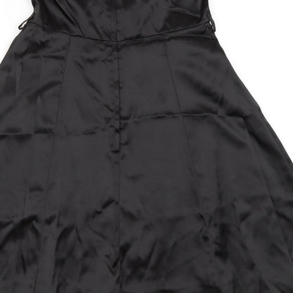 Select Womens Black  Polyester Fit & Flare  Size 14