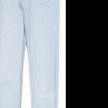 Denim Co Mens Blue  Cotton Straight Jeans Size 30 in L31 in Regular