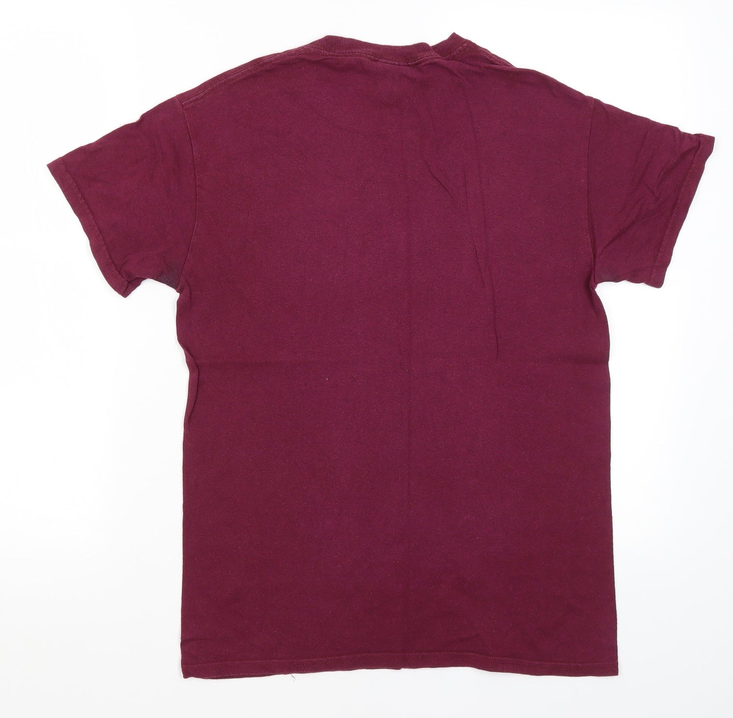 Mens UK Size S Gildan Red  T-Shirt