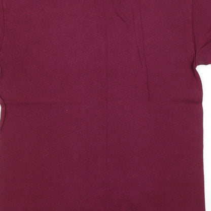 Mens UK Size S Gildan Red  T-Shirt