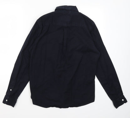 Red Herring Mens Blue  Cotton  Button-Up Size M