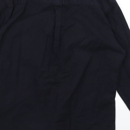 Red Herring Mens Blue  Cotton  Button-Up Size M