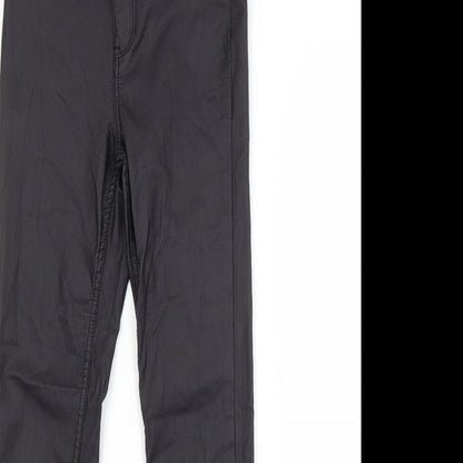 New Look Womens Black  Viscose Skinny Jeans Size 10 L27 in Regular