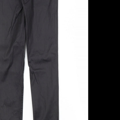 New Look Womens Black  Viscose Skinny Jeans Size 10 L27 in Regular