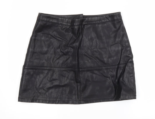 New Look Womens Beige  Polyurethane Maxi Skirt Size 12