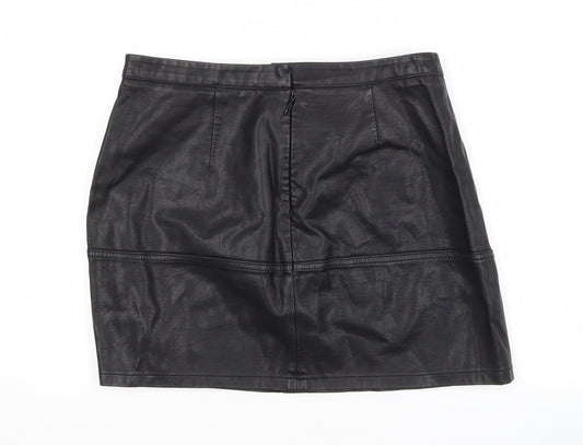 New Look Womens Beige  Polyurethane Maxi Skirt Size 12