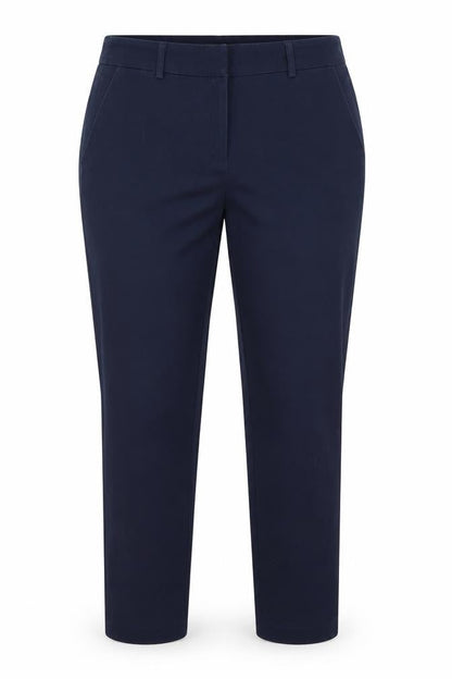 Womens UK Size 14 Hilary Radley Regular Fit  Blue Trousers
