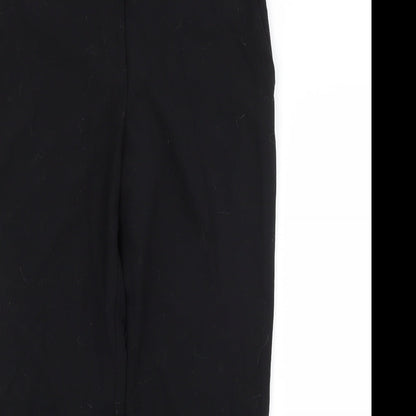 Womens UK Size 14 M&S Regular Fit  Black Trousers