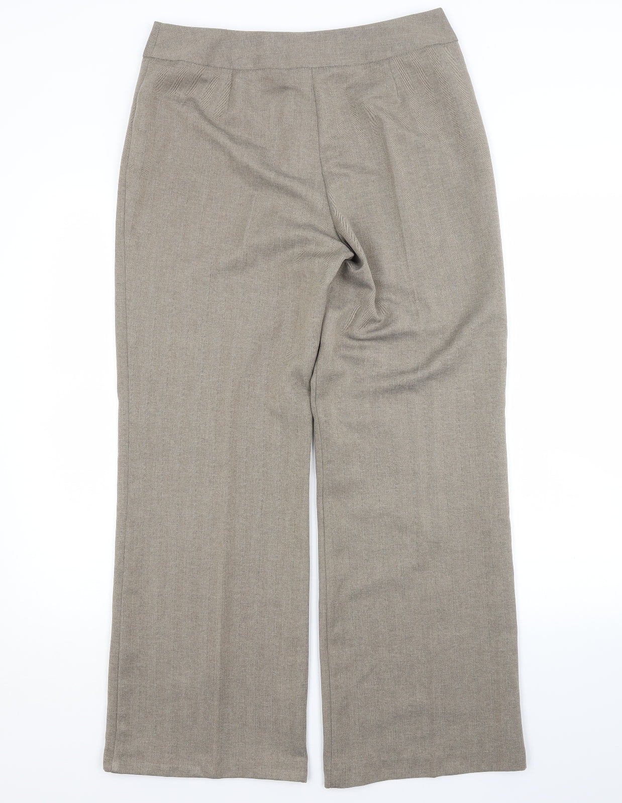 Womens UK Size 12 M&S Regular Fit  Grey Trousers