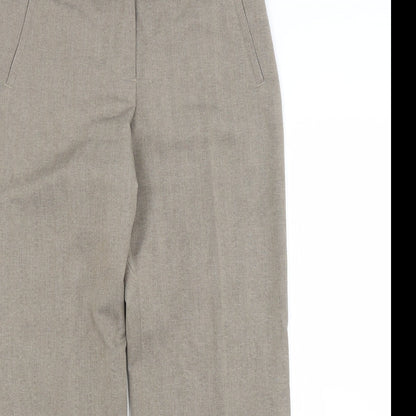 Womens UK Size 12 M&S Regular Fit  Grey Trousers