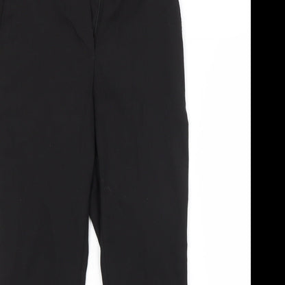Womens UK Size 10 NEXT Regular Fit  Black Trousers