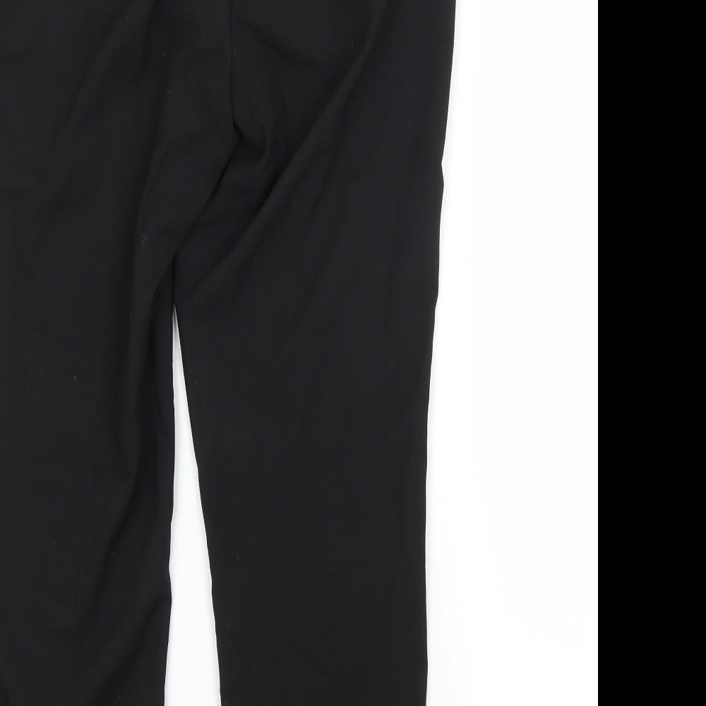 Womens UK Size 10 NEXT Regular Fit  Black Trousers