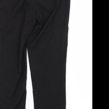 Womens UK Size 10 NEXT Regular Fit  Black Trousers