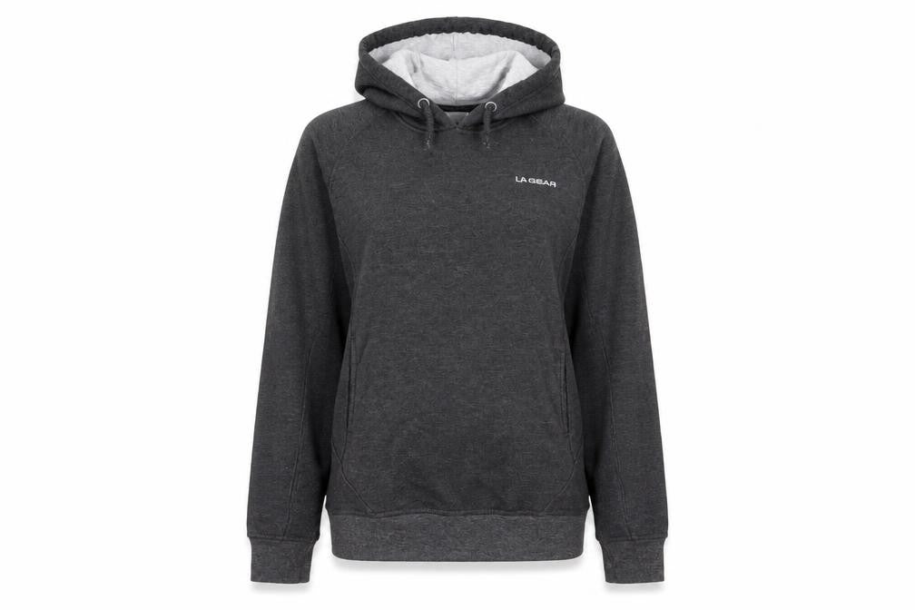 Womens UK Size 8 LA Gear Grey Pullover Hoodie