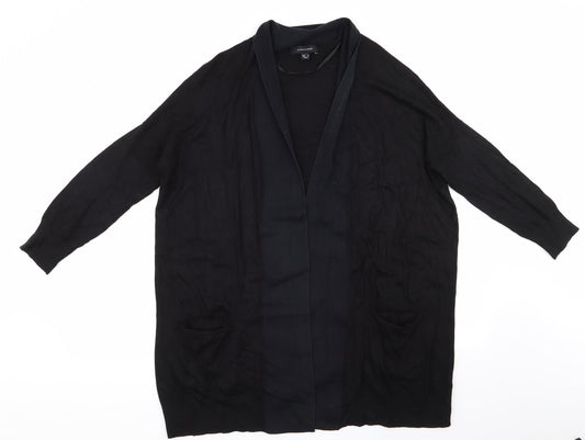 Womens UK Size 12 Atmosphere Black Cardigan Jumper