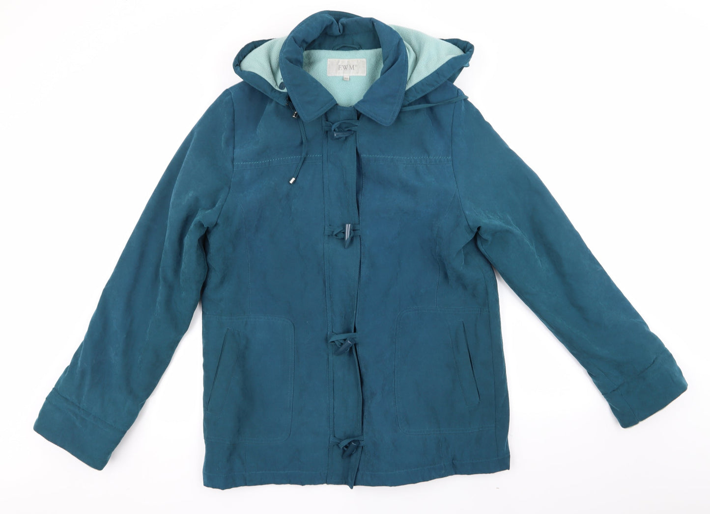 Womens UK Size 14 EWM Blue Anorak Coat